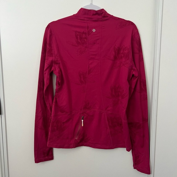 Lululemon Pink Pattern Long Sleeve Shirt - Picture 2 of 7